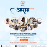 Aarambh 2023 – Orientation Program for Batch of 2023