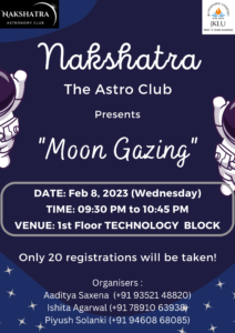 Nakshatra The Astro Club Moon Gazing Poster