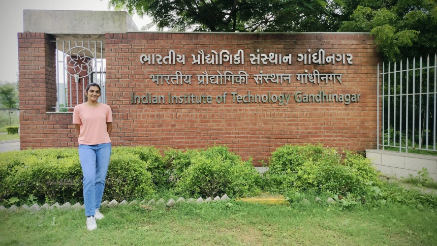 Maths, French and Apps: Ishika’s Many Learnings at IIT Gandhinagar