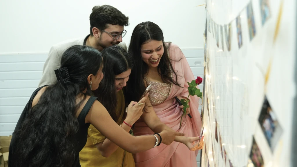 B.Tech Batch of 2022–2026 Logs Out from Campus