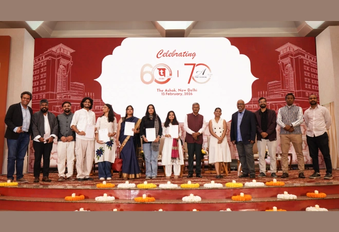 JKLU Design Students Felicitated by Union Tourism Minister for ITDC Project